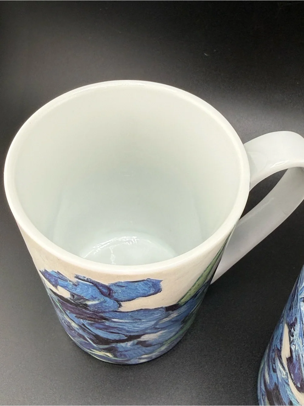 Van Gogh Irises Tea Set The Met Museum Teapot & 2 Cups Porcelain Displayed Only